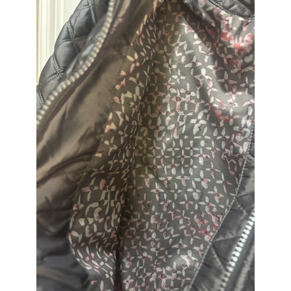 Marc New York Andrew Marc Quilted Women’s Jacket Size M Full  Zip Coat EUC Gray - Picture 5 of 7